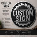 Custom Engraved Sign